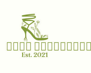 Girly - Eco Friendly Heels logo design