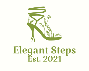 Heels - Eco Friendly Heels logo design