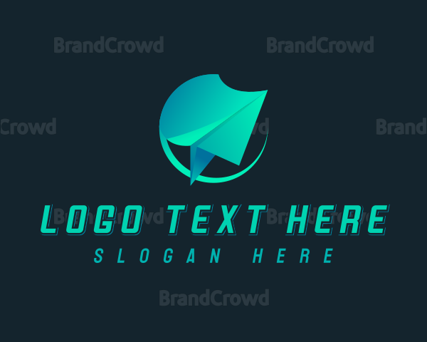 Paper Plane Forwarding Logo