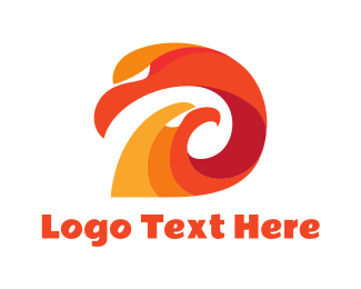 Abstract Fire Eagles Logo Brandcrowd Logo Maker