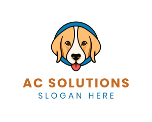 Cute Animal Pet Care logo design