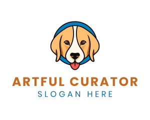 Cute Animal Pet Care logo design