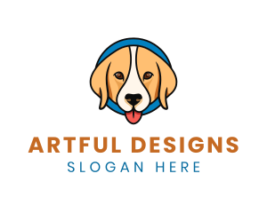 Cute Animal Pet Care logo design