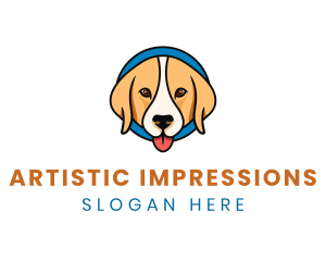 Cute Animal Pet Care logo design