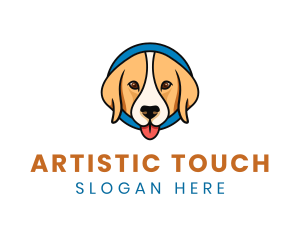 Cute Animal Pet Care logo design