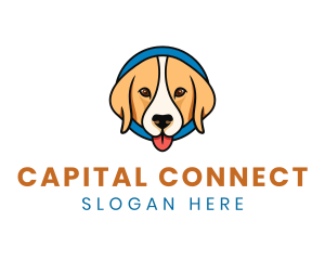 Cute Animal Pet Care logo design