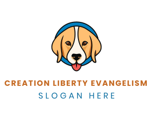 Cute Animal Pet Care logo design