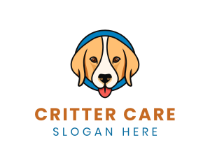 Cute Animal Pet Care logo design