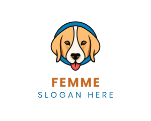 Cute Animal Pet Care logo design