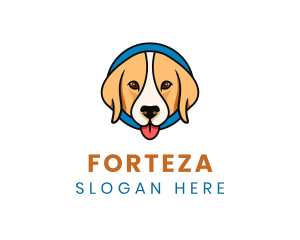 Cute Animal Pet Care logo design