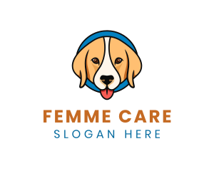 Cute Animal Pet Care logo design