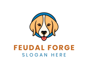 Cute Animal Pet Care logo design