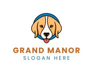 Cute Animal Pet Care logo design