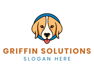 Cute Animal Pet Care logo design