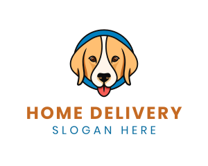 Cute Animal Pet Care logo design