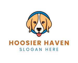 Cute Animal Pet Care logo design