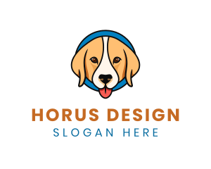 Cute Animal Pet Care logo design