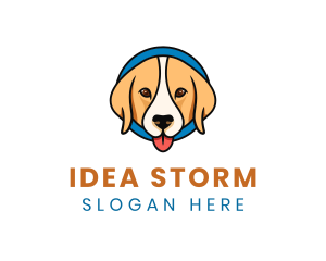 Cute Animal Pet Care logo design