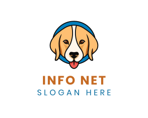 Cute Animal Pet Care logo design