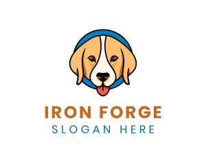 Cute Animal Pet Care logo design