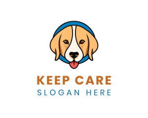 Cute Animal Pet Care logo design