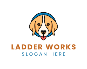 Cute Animal Pet Care logo design