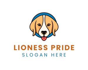 Cute Animal Pet Care logo design