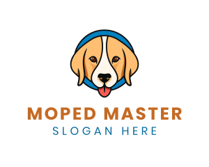 Cute Animal Pet Care logo design