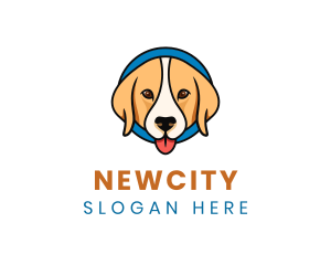 Cute Animal Pet Care logo design