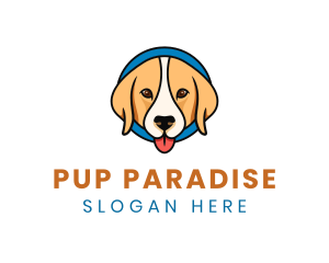 Cute Animal Pet Care logo design