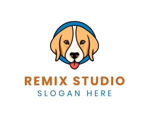 Cute Animal Pet Care logo design