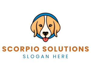 Cute Animal Pet Care logo design