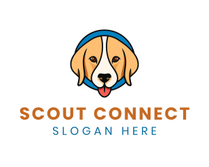 Cute Animal Pet Care logo design