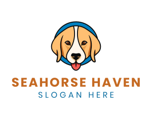 Cute Animal Pet Care logo design