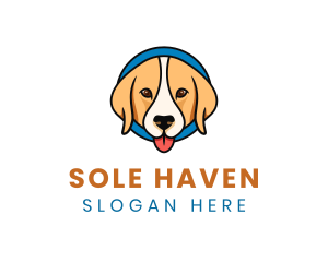 Cute Animal Pet Care logo design