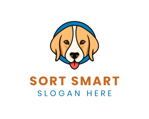 Cute Animal Pet Care logo design