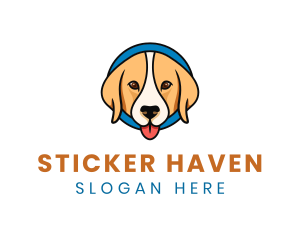 Cute Animal Pet Care logo design