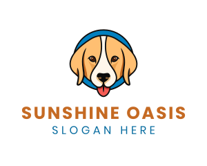 Cute Animal Pet Care logo design