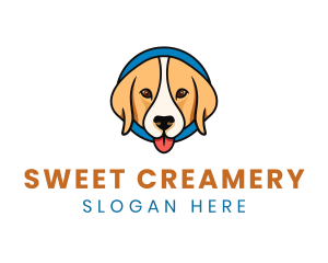 Cute Animal Pet Care logo design