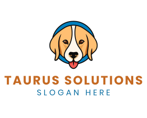 Cute Animal Pet Care logo design