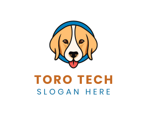 Cute Animal Pet Care logo design