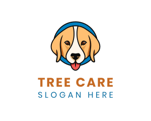 Cute Animal Pet Care logo design