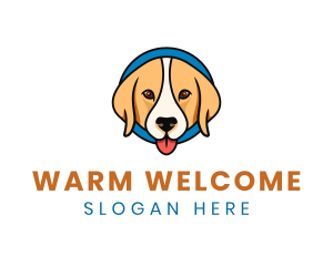 Cute Animal Pet Care logo design