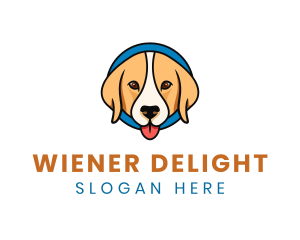 Cute Animal Pet Care logo design