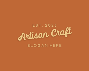 Cursive Craft Store logo design