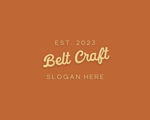 Cursive Craft Store logo design