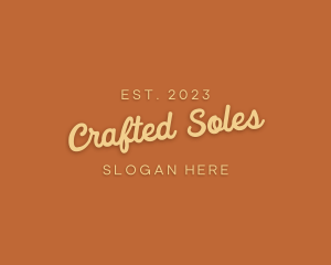 Cursive Craft Store logo design