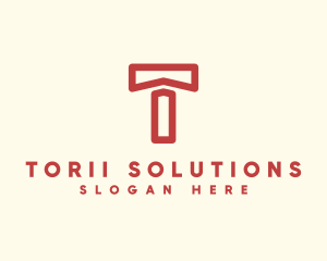 Generic Business Firm  Letter T logo design