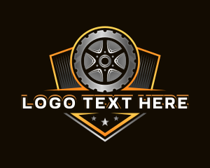 Repair - Tire Automtoive Garage logo design
