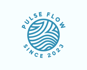 Fluid Wave Company logo design